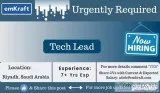 JavaJ2EE Developer Jobs in Saudi Arabia - Tech Lead jobs