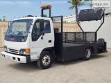 2000 ISUZUGMC W3500 TRAFFIC CONEDELINEATOR SETTING TRUCK 7YJ8