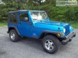 2003 Jeep Wrangler Blue 60100 Miles
