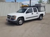 2008 CHEVROLET COLORADO CREW CAB PICKUP TRUCK 8207