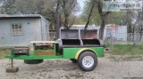 Custom built bar-b-que pitsmoker