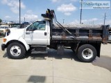 2006 Ford F750 Single Axle Regular Cab 4 Yard Dump Truck
