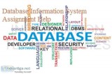 Avail expert database management assignment help  25% discount