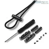 Elastic No Tie Shoelaces with metalic lock