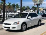 2007 Honda Accord Lx White 149240 Miles