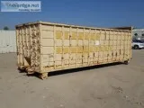 (4) 20  ROLL OFF BIN
