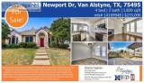 Home for Sale in Van Alstyne TX