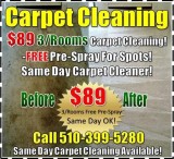 Same Day Carpet Cleaning Oakland