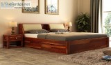 Explore wooden Street s latest collection of wooden king size be