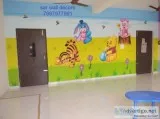 kids school 3D wall Design in Hyderabad