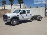 2008 FORD F550 CREW CAB CAB and CHASSIS 4625