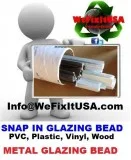 Window Glazing Bead Snap-In Bead Glazing Spline - FREE PDF GUIDE