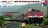 Complete Medical Facility Train Ambulance Service from Bhopal By