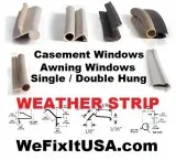 Glazing Bead Snap-In Window Bead and Weather Strip [California]