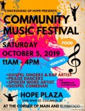 Concessions of Hope Music Festival