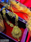Long Designer Rani Haar for Brides to look like Maharani