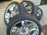 For Sale 3900 - New Set Rozzi Switch Wheels (24") Tires (24x