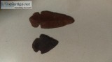 Native American Indian Arrowheads