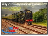 Book Low-Fare Train Ambulance Service in Jamshedpur By Hifly ICU