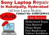 Sony Laptop Power jack repairreplace services in Kukatpally Hyde