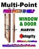 Multi Point Door and Window Hardware - Marvin Integrity G-U Ferc