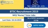 BTSC Recruitment 2019 &ndash20 Bihar Apply Online (15736) MO Nur