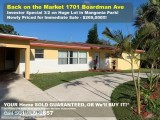 Back on the Market Investor Special 32 on Huge Lot in Mangonia P
