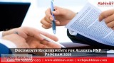 Documents Requirements for Alberta PNP Program 2019