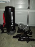 Sanitaire backpack vacuum