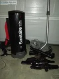 Sanitaire backpack vacuum