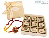 Buy Online Personalised Rakhi Chocolates Gifts