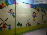 Educational themed wall Art Design in Hyderabad