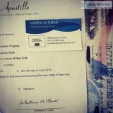 APOSTILLED U.S. PASSPORT ITALIAN TRANSLATIONS