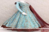 Maroon Soft Silk Designer Outfit With Elegant Work From Palkhi F