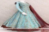 Maroon Soft Silk Designer Outfit With Elegant Work From Palkhi F