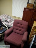 Cushy Red Recliner