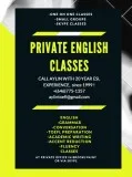 Private English Classes from experienced ESL teacher