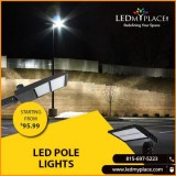 Easy Self Installation LED Pole Lights From LEDMyplace  Order No