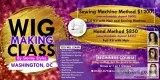Stormy Stylez Wig Making Class - Sewing Machine and Hair Include