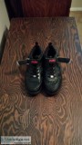 FUBU Black Leather Checkered Shoes