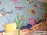 3D Animation wall painting in Hyderabad