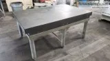 STANDRIDGE 48&quot x 72&quot Granite Surface 2-Ledge Inspection 