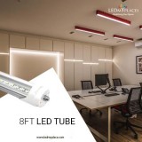 Install 8ft LED Tube Light are eco-friendly and can save 75% of 