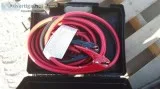 (4) UNUSED 25  800AMP EXTRA HEAVY DUTY BOOSTER CABLES