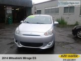 2014 MITSUBISHI MIRAGE ES