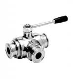 3 WAY BALL VALVES SCR END