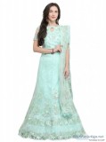 Mirraw Offers Turquoise Color Lehengas At Best Prices