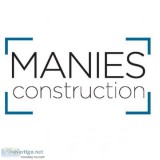 Manies Construction-Residen tial and Commercial Contractor