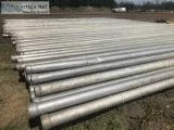 Lot of (118) Pieces of 40  Aluminum Pipe