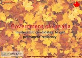 Canadian government invite 3350 candidates to get permanent resi